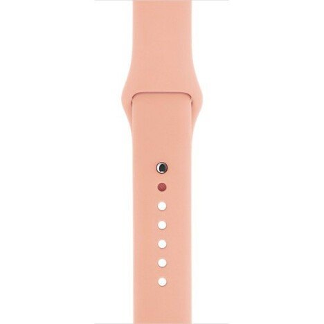 Curea iUni compatibila cu Apple Watch 1/2/3/4/5/6/7, 38mm, Silicon, Vintage Rose